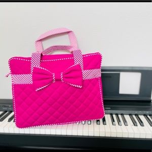 Naraya Hot Pink Bow Tote
